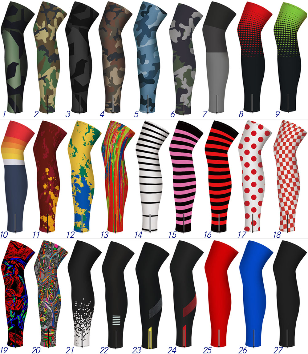 Gear In Cycling - Thermal Fleece Cycling Leg Warmers, MTB