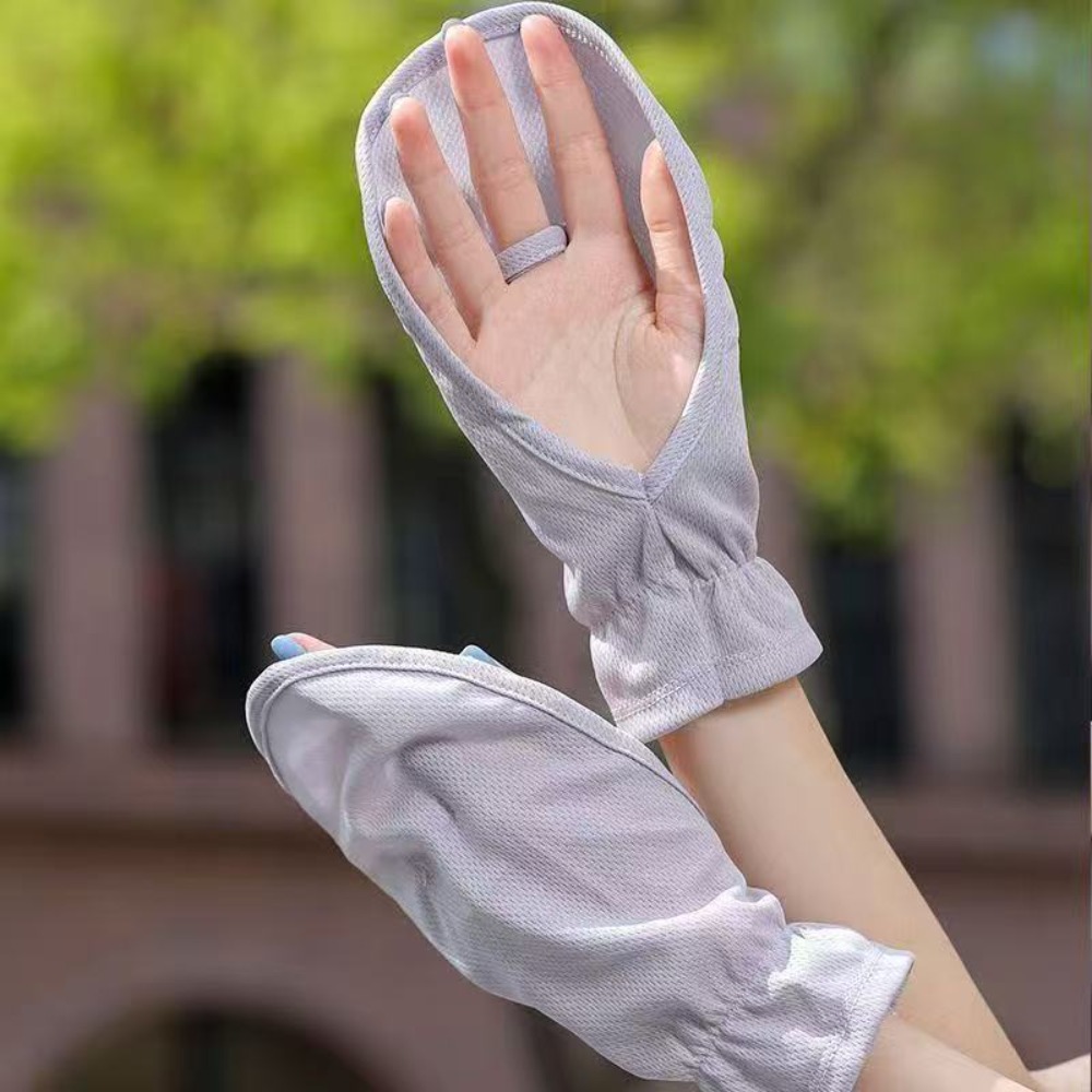 Cycling Glove - Anti-UV Sun Protection Sleeves Adjustable Cuff