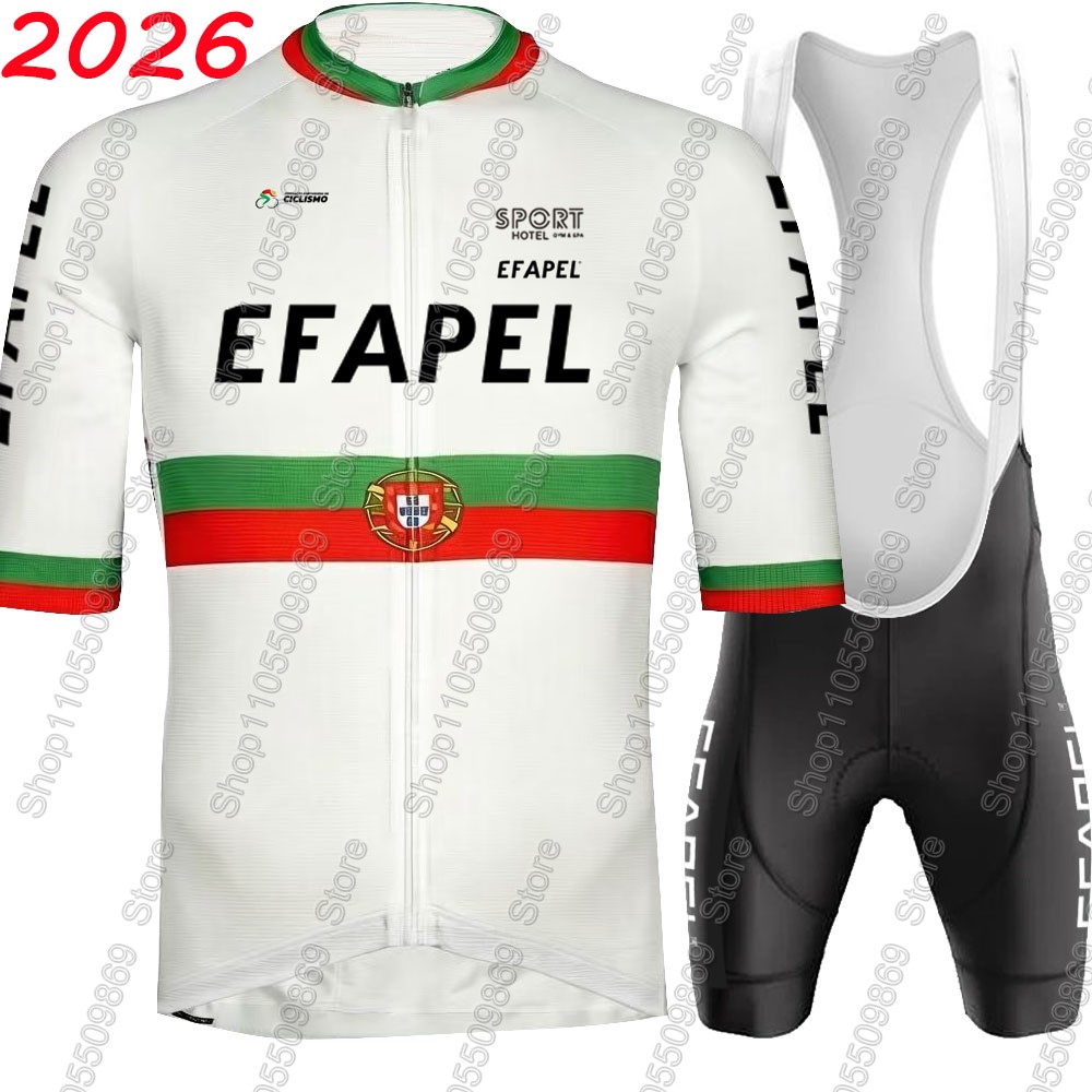 Cycling Gear Brands - Portugal 2026 Efapel Team Cycling Jersey