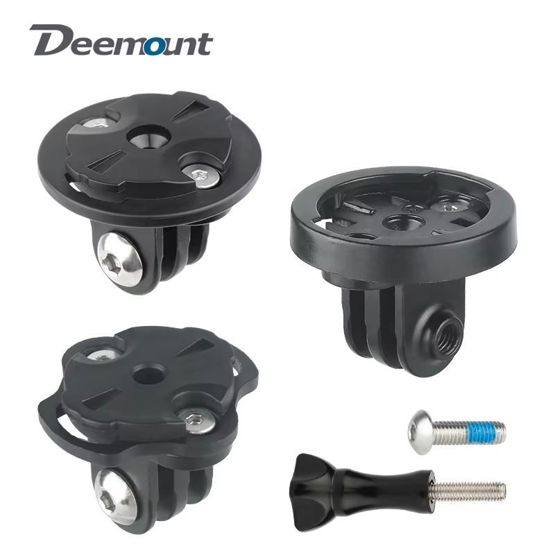 Cycling Gear Mount - Bicycle Light Holder Adapter Bike Computer