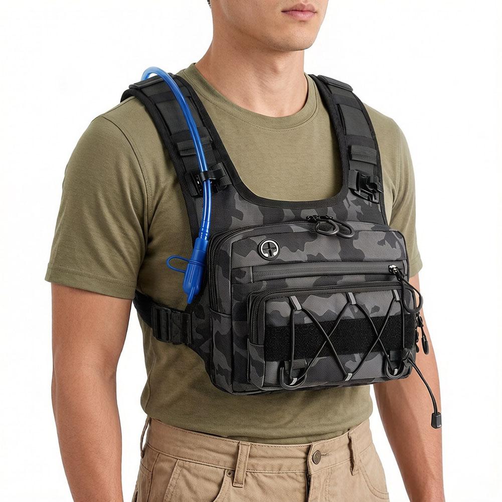 Running Chest Pack Hydration V - Cycling Gear Vest ulasan dan harga