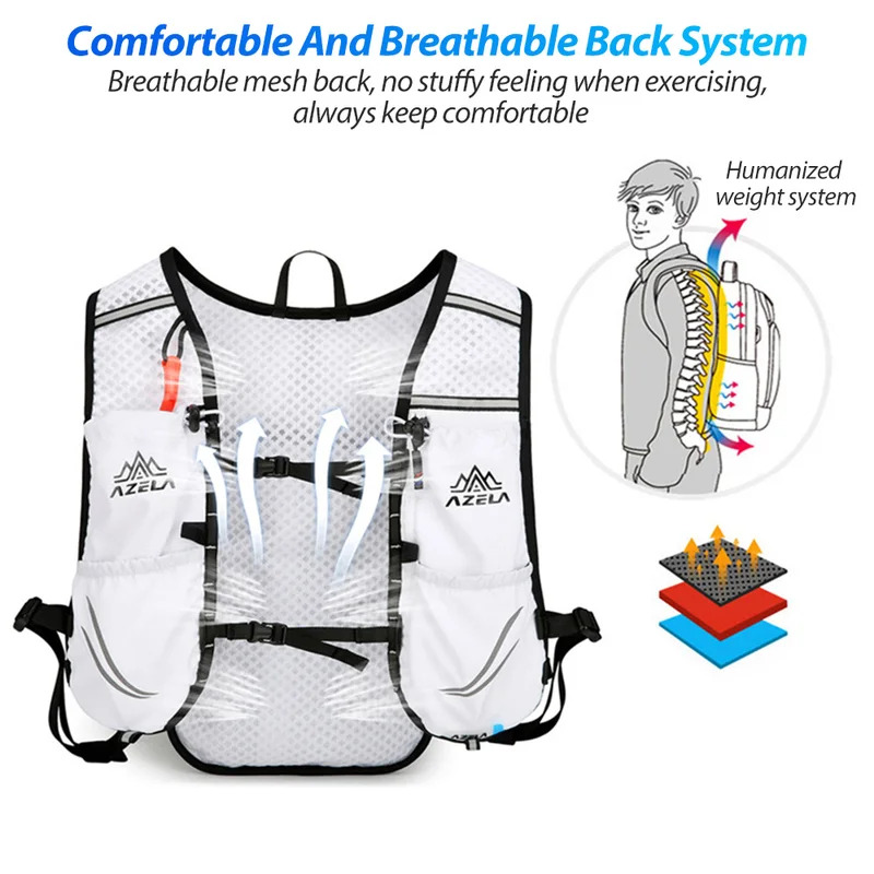 NEW Breathable Hydration Vest  - Cycling Gear Vest ulasan dan harga