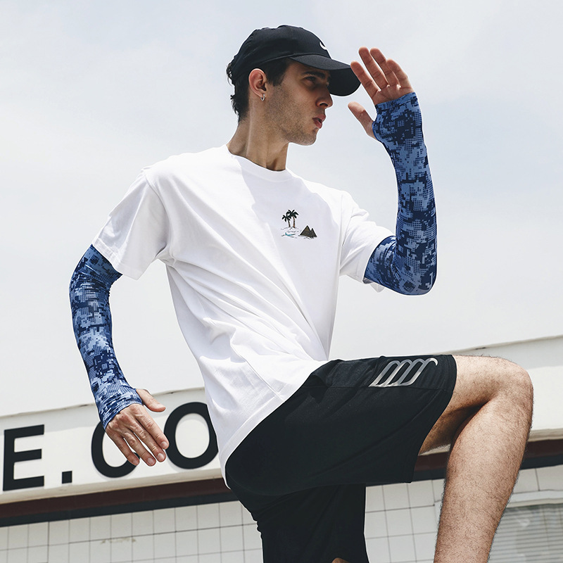 Uv Solar Arm Sleeve Men Summer - Cycling Glove ulasan dan harga