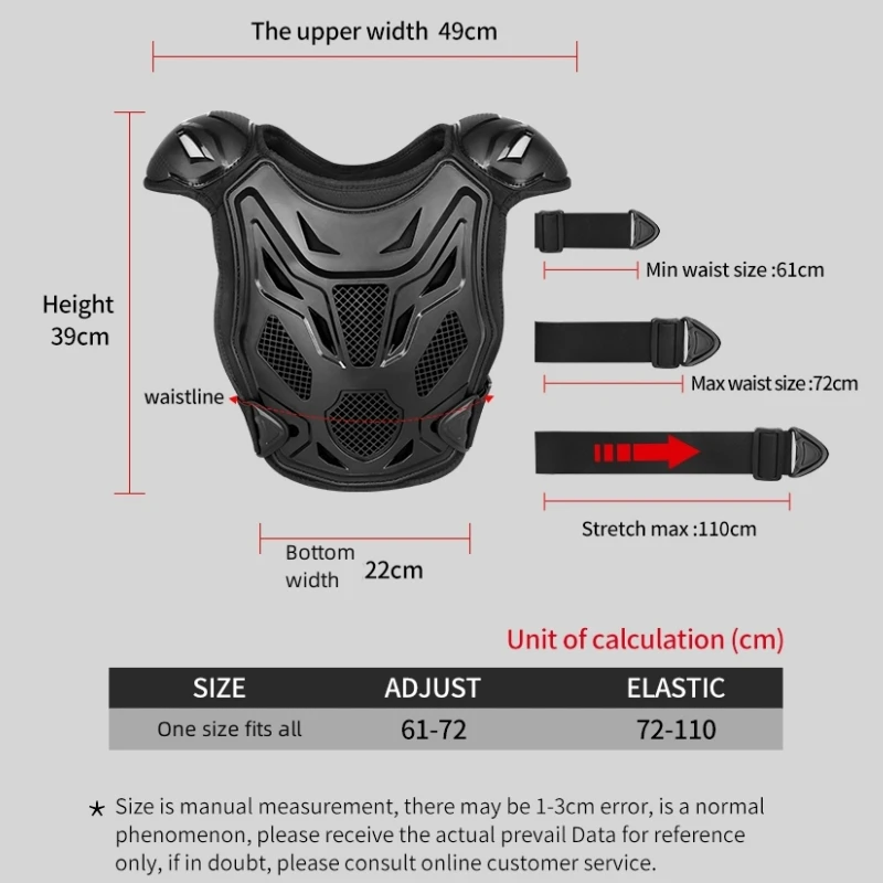 Children Motorcycle Riding Bod - Cycling Gear Vest ulasan dan harga