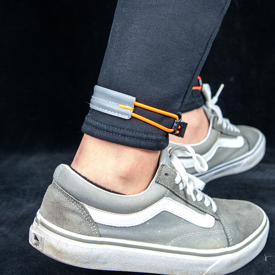 Elastic Reflective Cycling Leg - Gear In Cycling ulasan dan harga