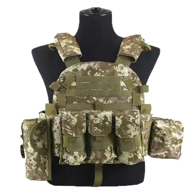 6094 Camouflage Tactical Vest  - Cycling Gear Vest ulasan dan harga