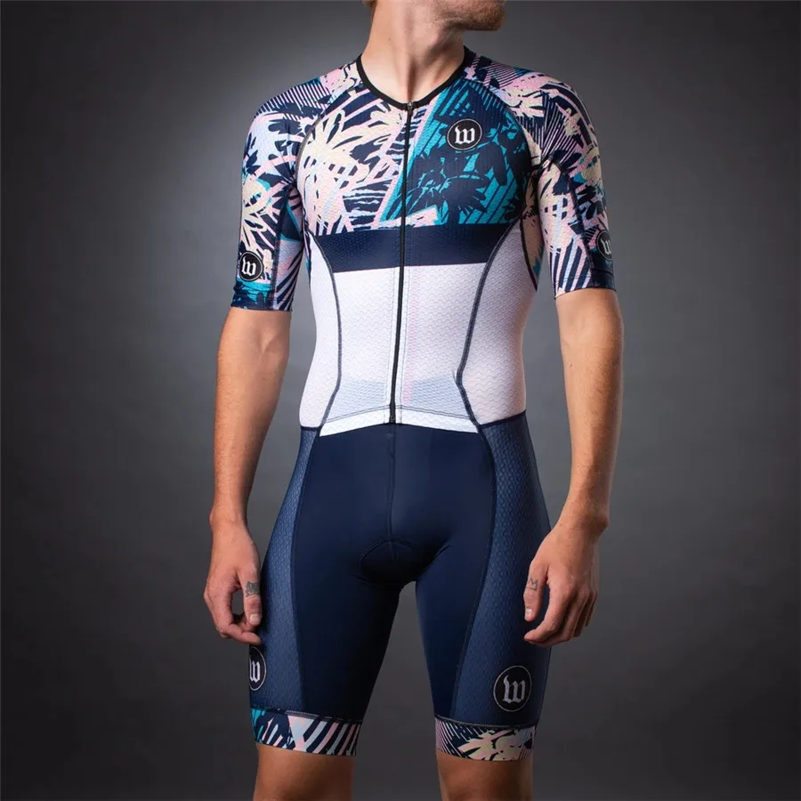 Wattie Ink Men Skinsuit Cyclin - Triathlon Cycling Kit ulasan dan harga