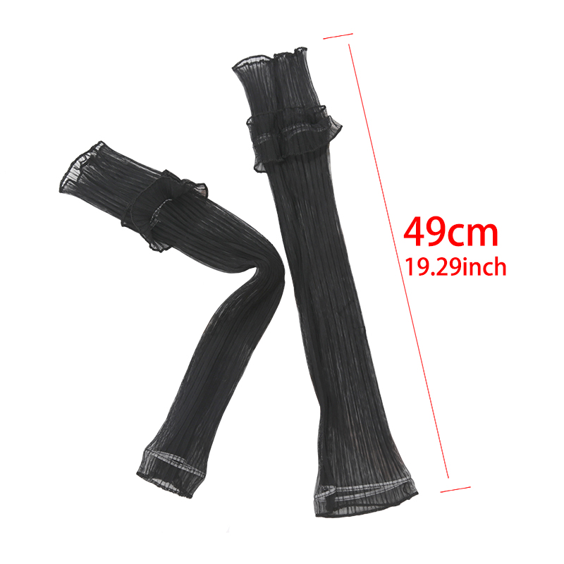 1 Pair Ice Silk Long Sleeves S - Cycling Glove ulasan dan harga