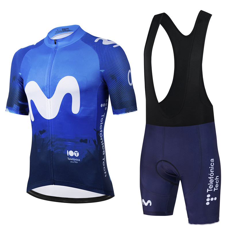 Movistar Pro Team Summer Cycli - Cycling Gear Brands ulasan dan harga