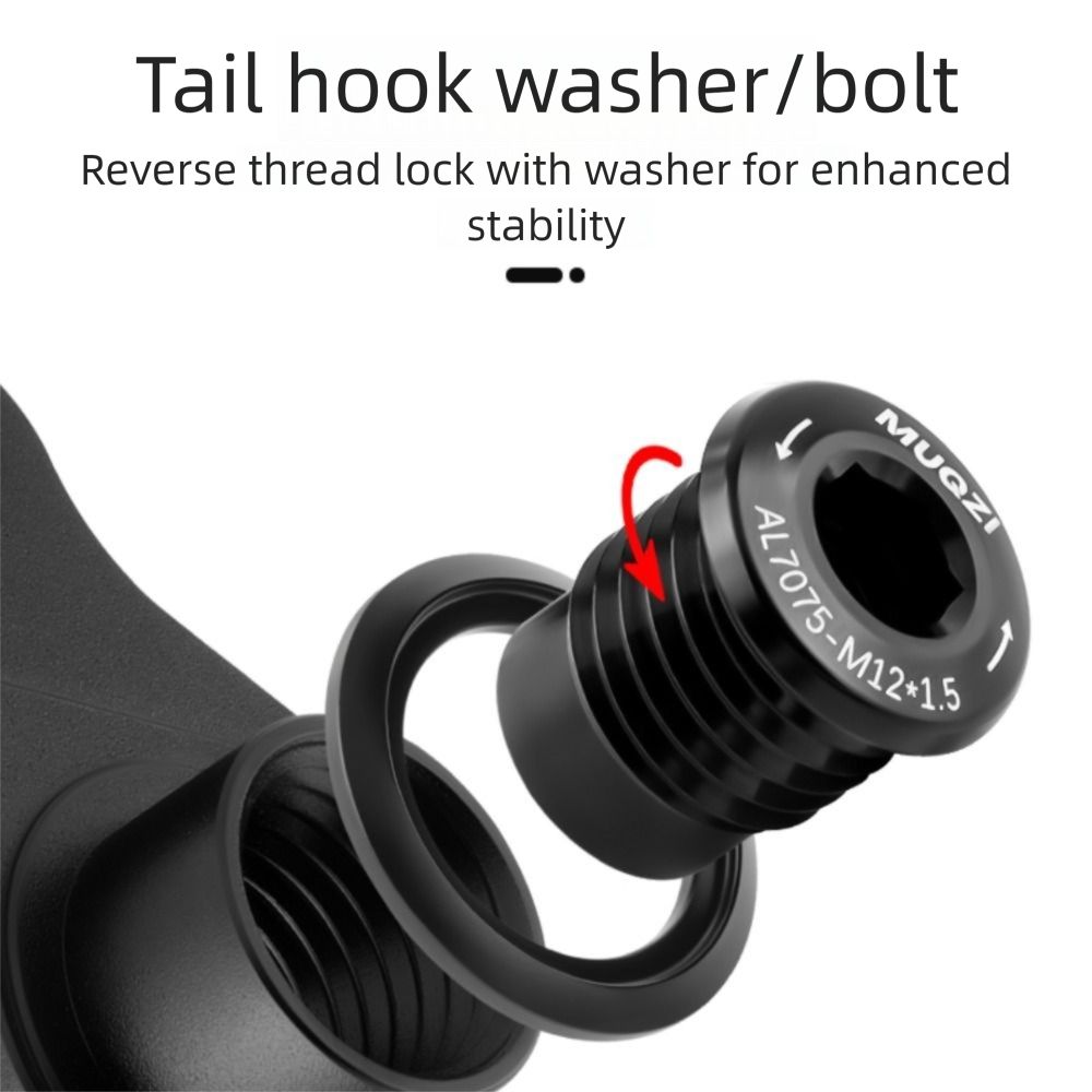 Gear Tail Hook Parts M12-1.0 U - Cycling Gear Hanger ulasan dan harga