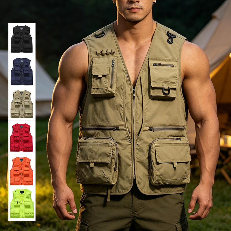 Summer Work Vest for Outdoor A - Cycling Gear Vest ulasan dan harga