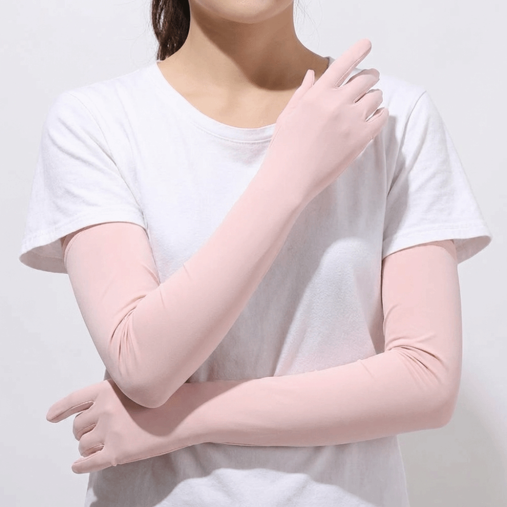 Women's Gloves Solid Color Lon - Cycling Glove ulasan dan harga