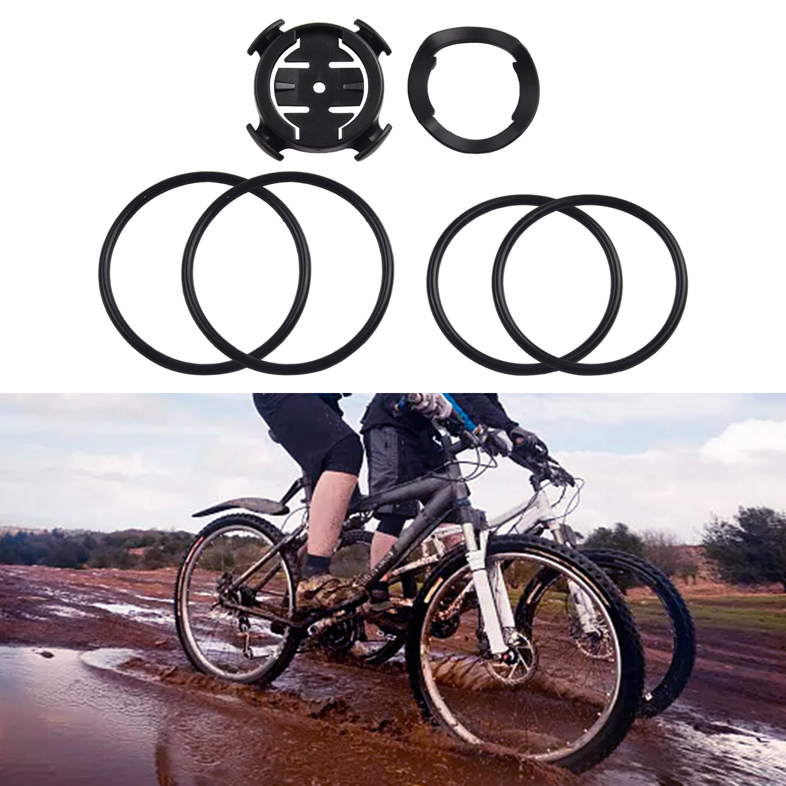 1pc Bike Bicycle  Edge Quarter - Cycling Gear Mount ulasan dan harga