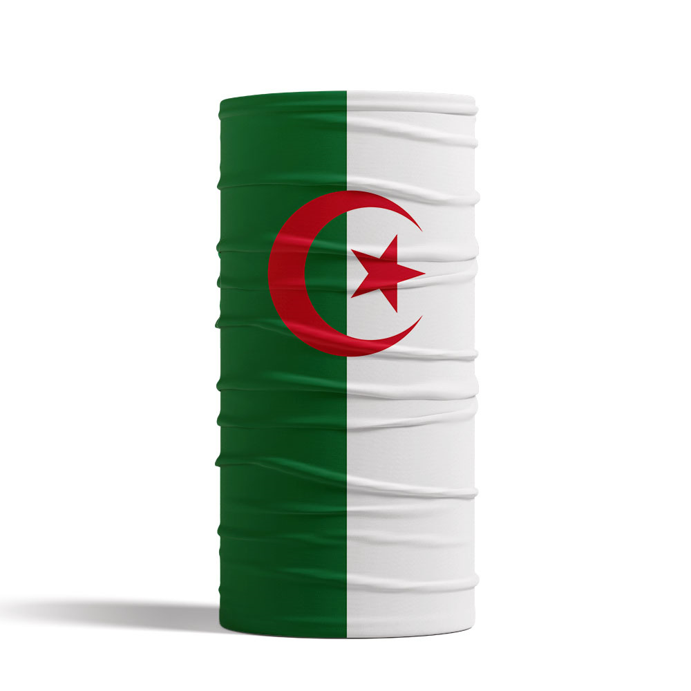 Algeria Flag Printed Bandana H - Gear In Cycling ulasan dan harga