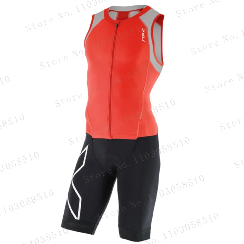 Zxu Trisuit Triathlon Men Tria - Triathlon Cycling Kit ulasan dan harga