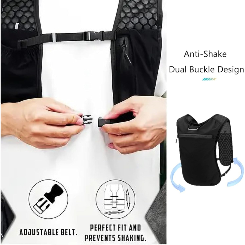 WOOJACK Hydration Running Vest - Cycling Gear Vest ulasan dan harga