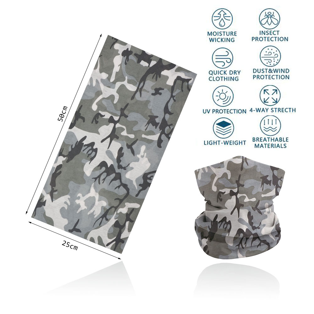 Camouflage Bandana Shemagh Sea - Cycling Gear For Sale ulasan dan harga