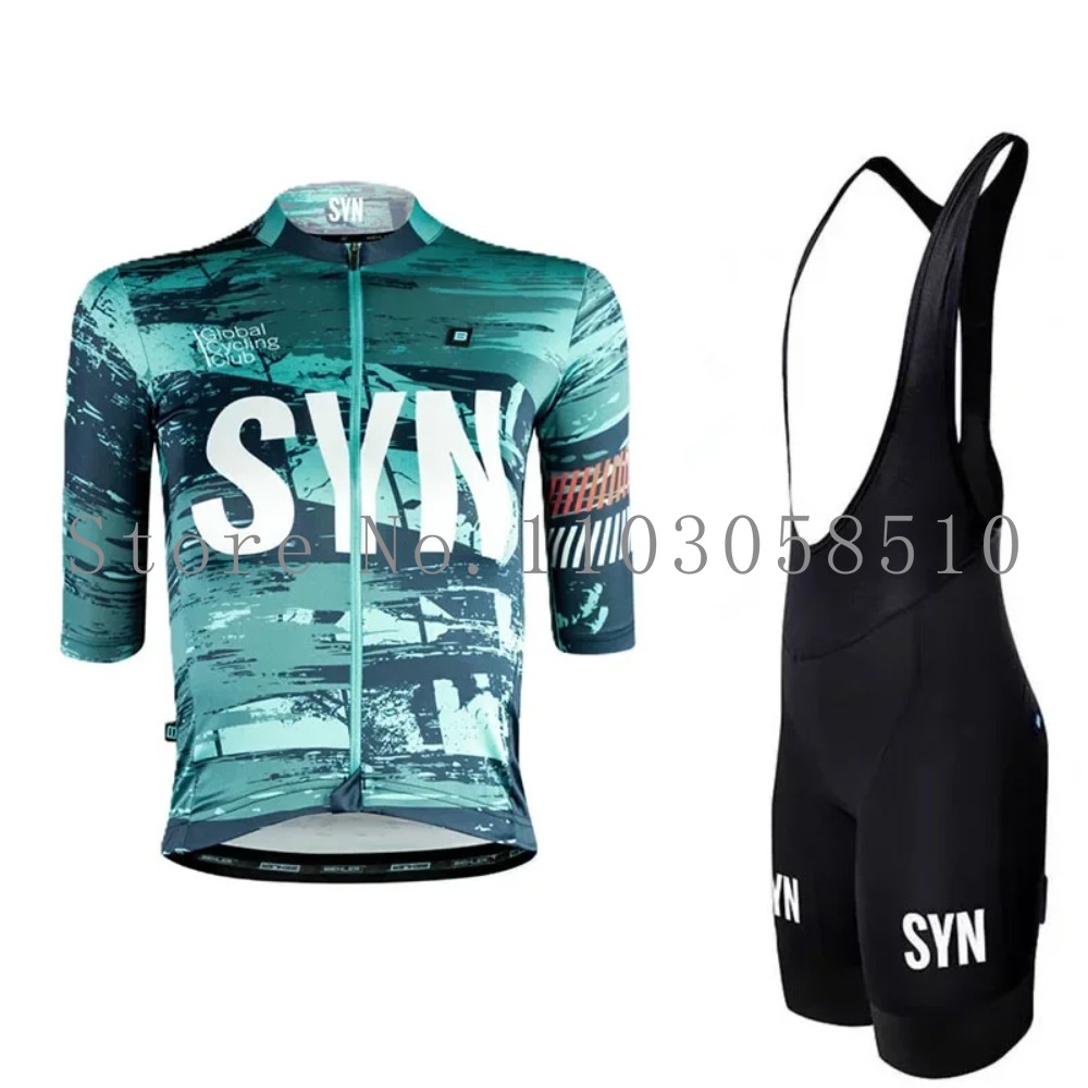 SYN Jersey Men's Bib Sponge Cu - Cycling Gear Brands ulasan dan harga