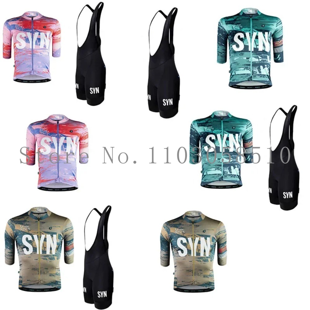 SYN Jersey Men's Bib Sponge Cu - Cycling Gear Brands ulasan dan harga