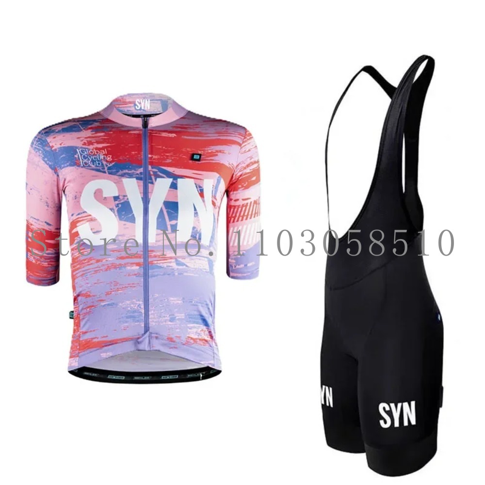 SYN Jersey Men's Bib Sponge Cu - Cycling Gear Brands ulasan dan harga